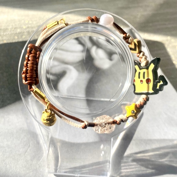 Pikachu inspired Alloy Charm Bracelet - Picture 2 of 2